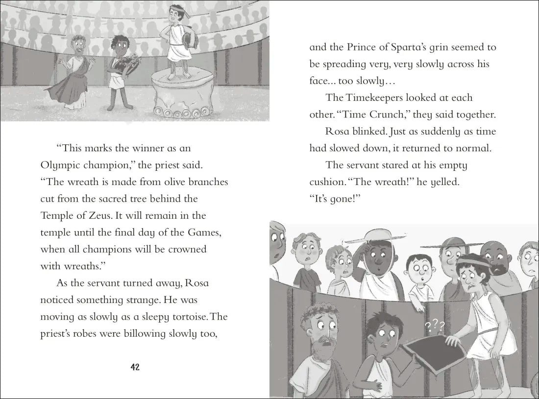 The Timekeepers: The Ancient Olympics US - Paperback / softback