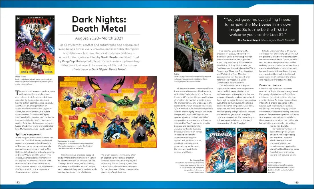 DC Greatest Events US - Hardback