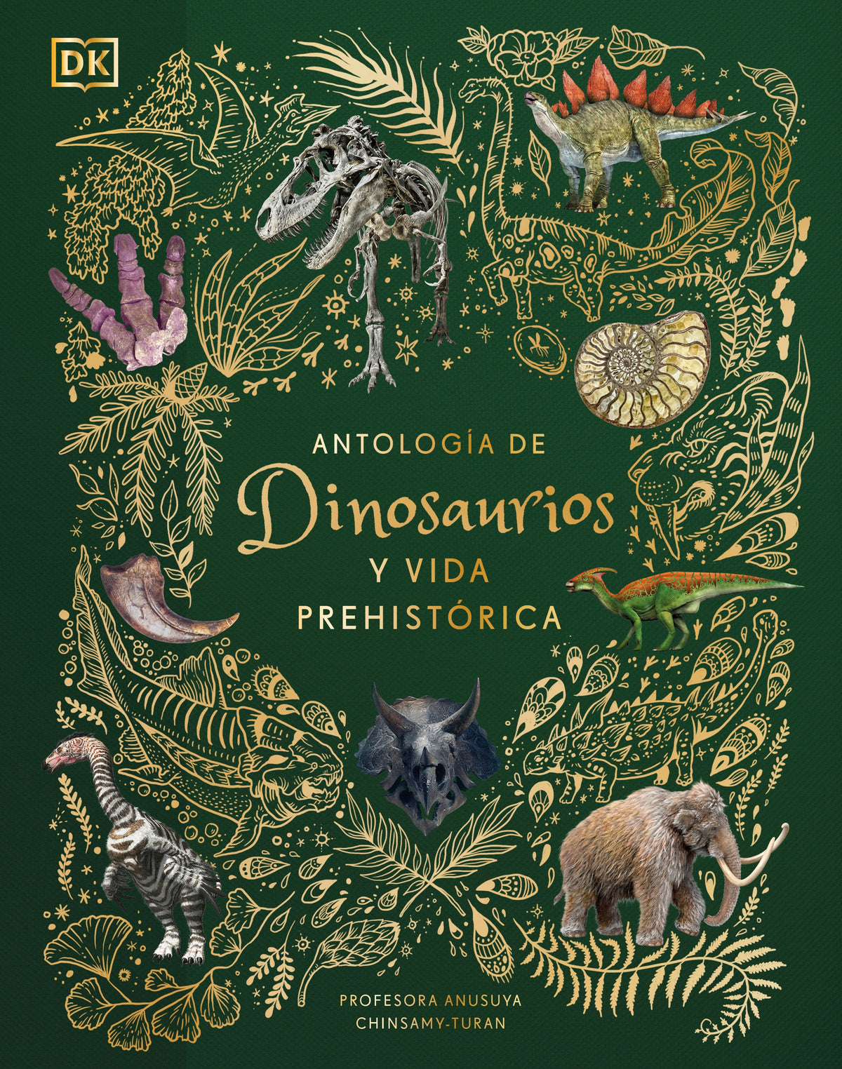 Antología de dinosaurios y vida prehistórica (Dinosaurs and Other Prehistoric Life) cover (ISBN 9780744064391)