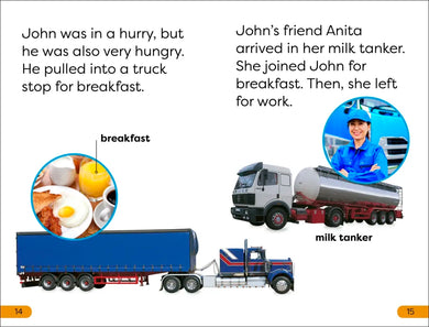 DK Super Readers Level 1 Truck Trouble US - Hardback