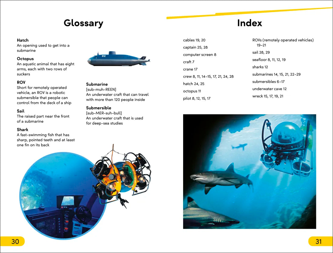 DK Super Readers Level 2 Submarines and Submersibles US - Hardback