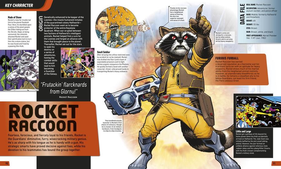 Marvel Guardians of the Galaxy The Ultimate Guide New Edition US - Hardback