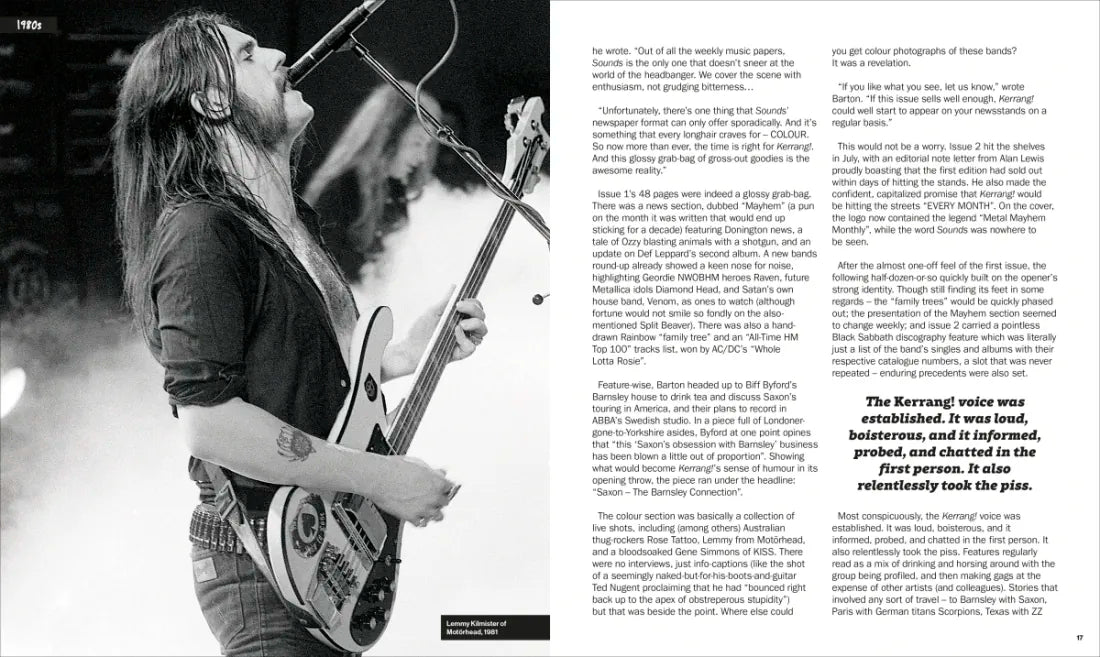 Kerrang! Living Loud US - Hardback