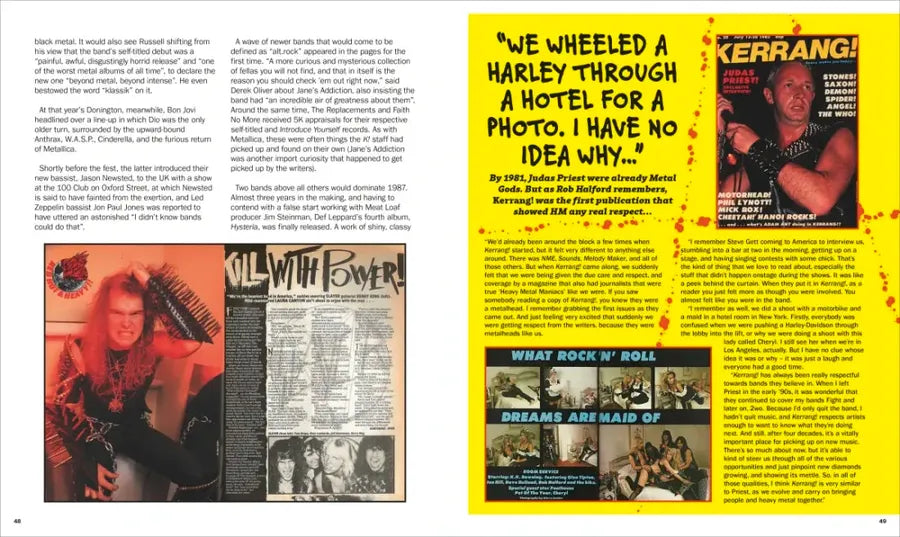 Kerrang! Living Loud US - Hardback