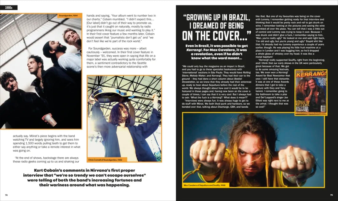 Kerrang! Living Loud US - Hardback