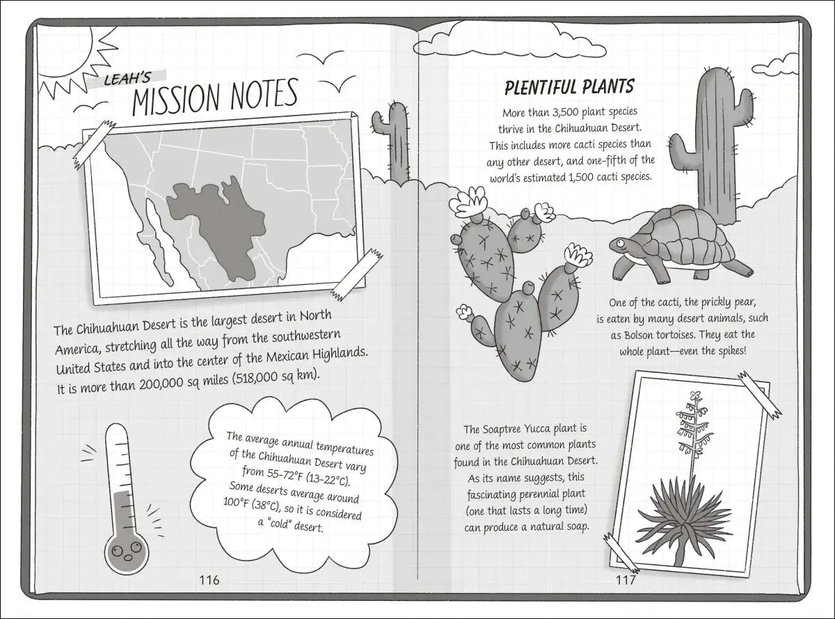 The Secret Explorers and the Desert Disappearance US - Paperback / softback