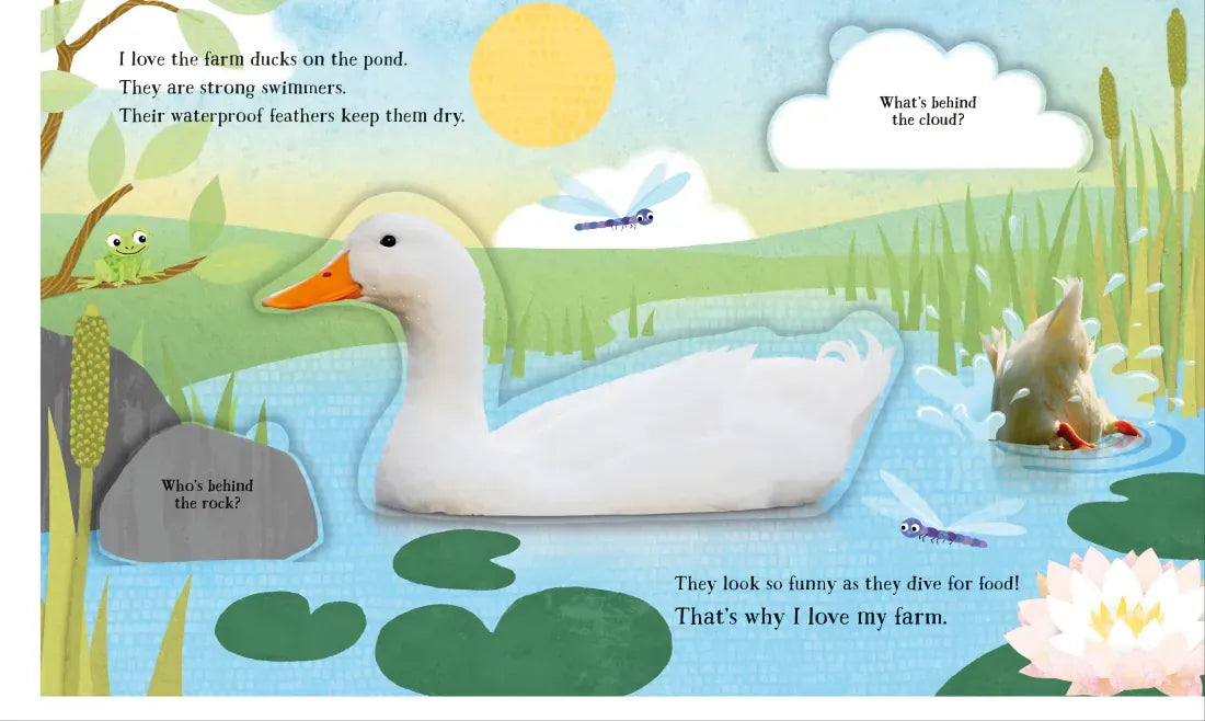 I Love My Farm US - Board book