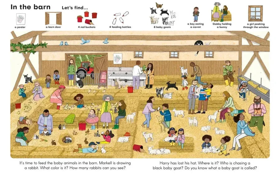 Find My Favorite Things Farm US - Board book