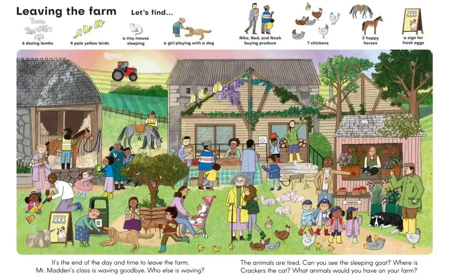 Find My Favorite Things Farm US - Board book