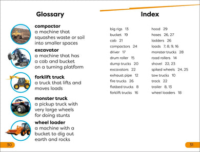 DK Super Readers Level 1 Big Trucks US - Paperback / softback