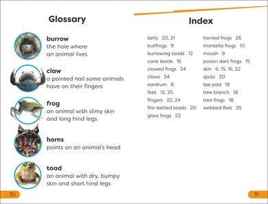 DK Super Readers Level 1 Frogs and Toads US - Hardback