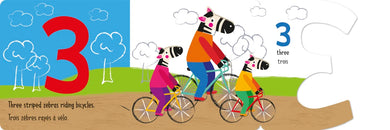 Lift the Flap and Learn: French 1,2,3 US - Board book