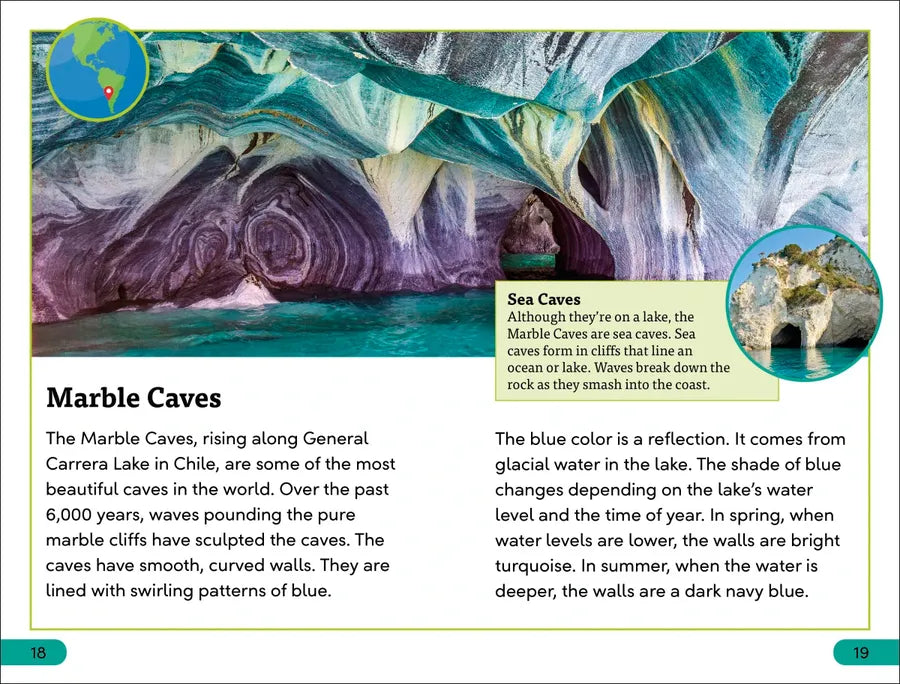 DK Super Readers Level 3 Cool Caves US - Hardback