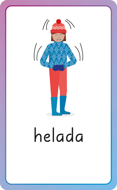 Spanish for Everyone Junior First Words Flash Cards US - Cards