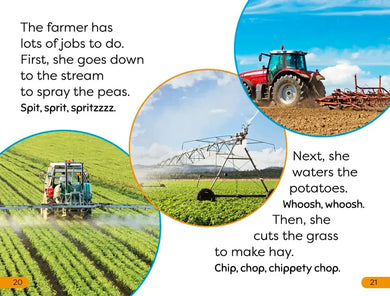 DK Super Readers Level 1 A Year on the Farm US - Hardback