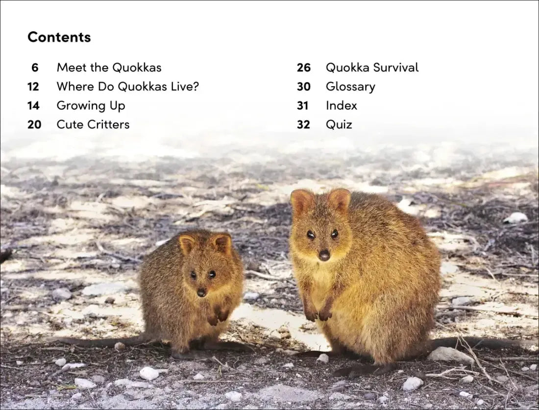 DK Super Readers Level 2 Quokkas US - Hardback