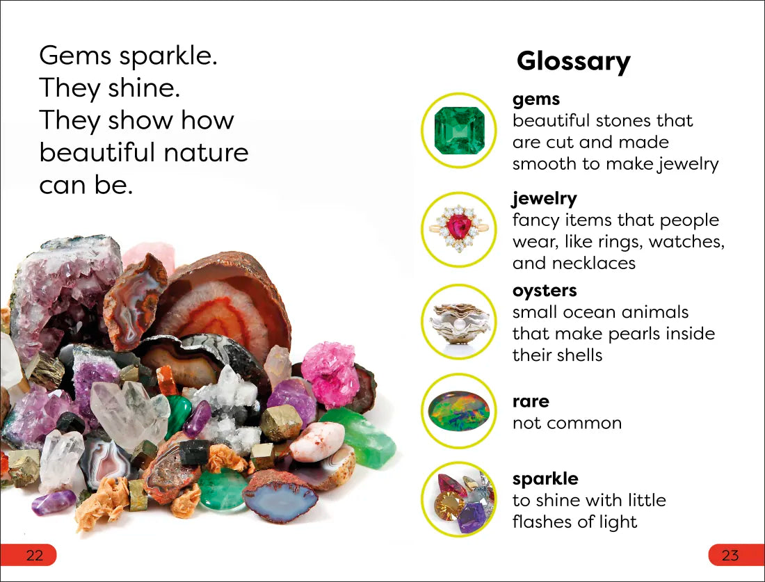 DK Super Readers Pre-Level Sparkly Gems US - Hardback