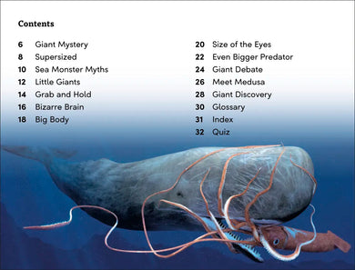 DK Super Readers Level 3 Giant Squid US - Hardback