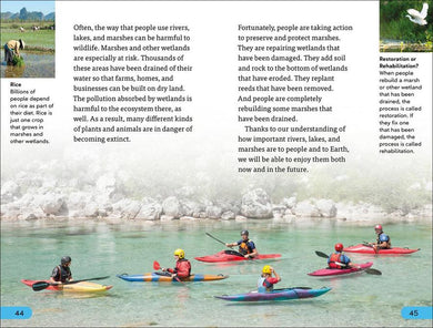DK Super Readers Level 4 Rivers, Lakes, and Marshes US - Hardback