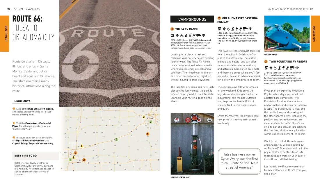 RV Vacations US - Paperback / softback