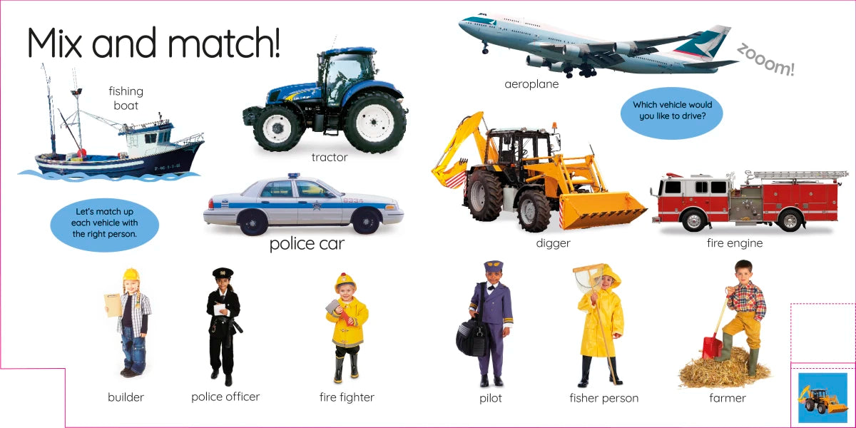 My First Things That Go US - Board book