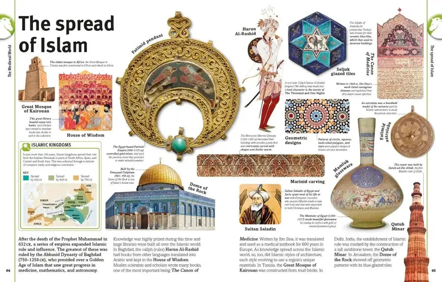 Our World in Pictures The History Book US - Hardback