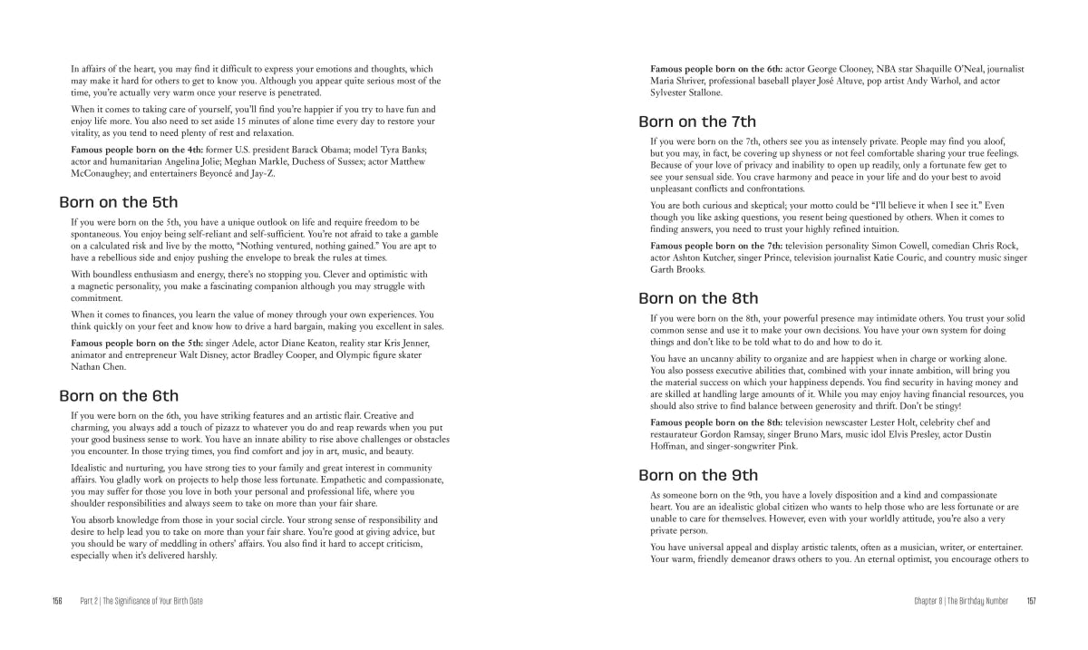Numerology US - Paperback / softback