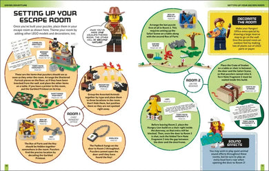 Build Your Own LEGO Escape Room US - Hardback