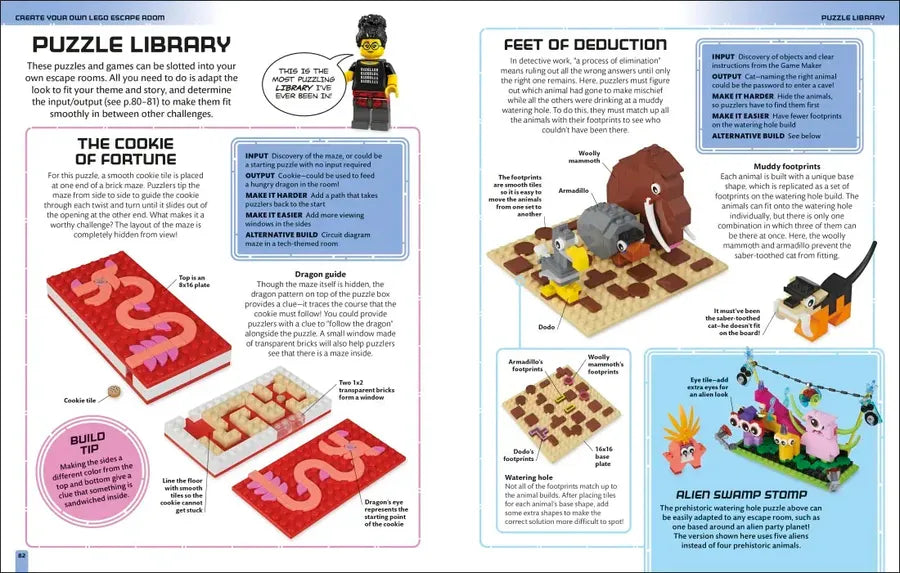 Build Your Own LEGO Escape Room US - Hardback