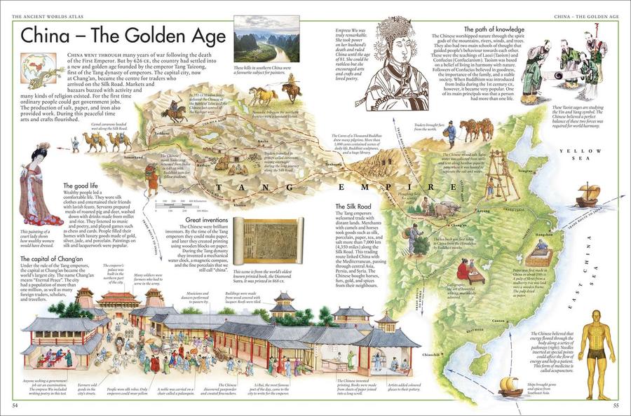 The Ancient Worlds Atlas US - Hardback