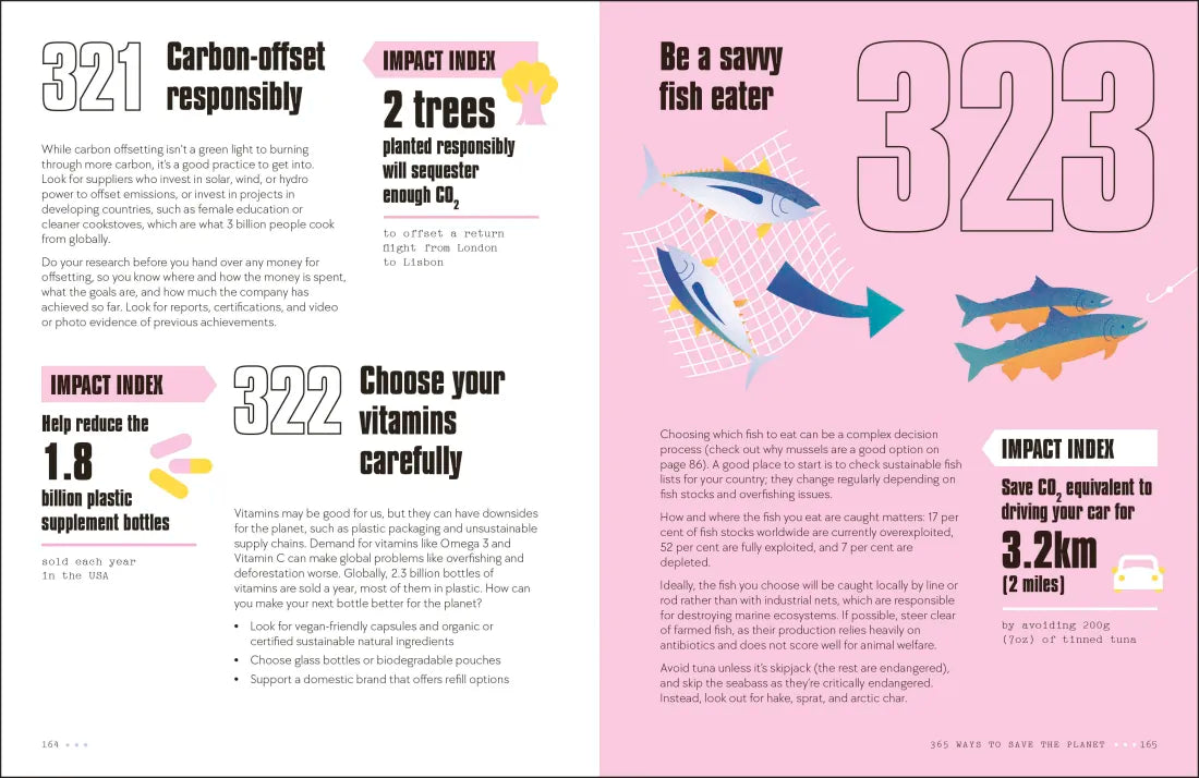 365 Ways to Save the Planet US - Paperback / softback