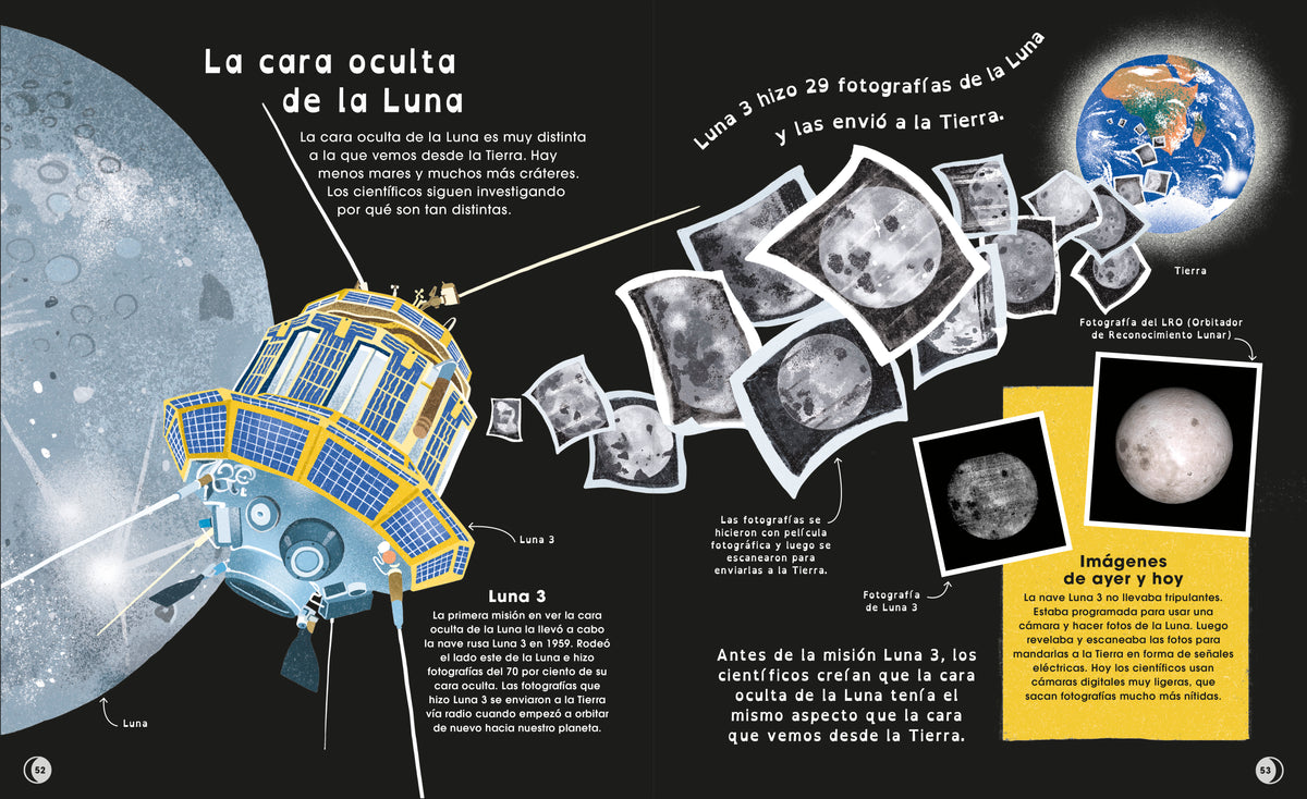 La luna (The Moon) interior 2 (ISBN 9780744079197)