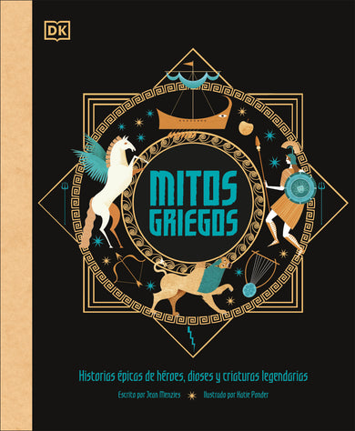 Mitos griegos (Greek Myths) cover (ISBN 9780744079210)