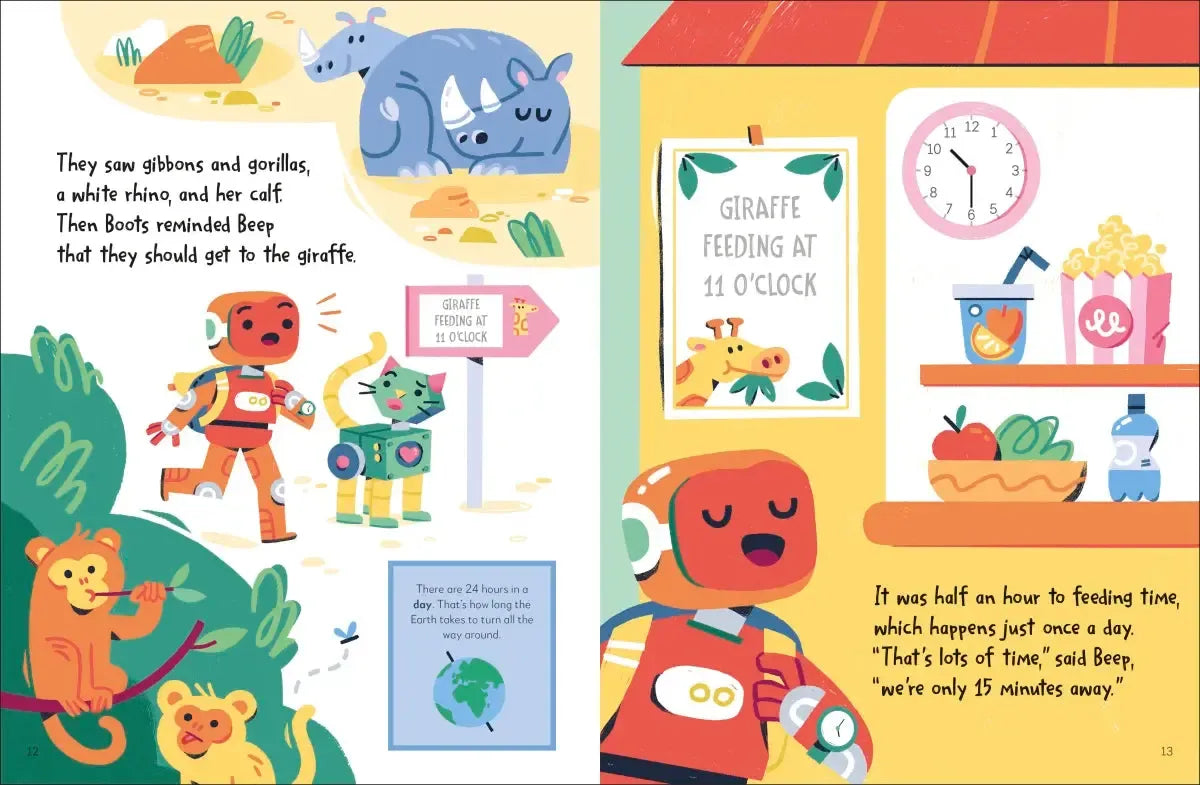 The Math Adventurers: A Day at the Zoo US - Hardback