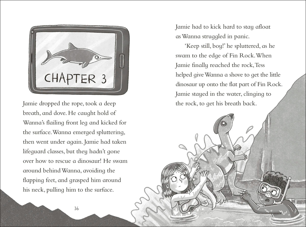 Dinosaur Club: Escaping the Liopleurodon US - Paperback / softback