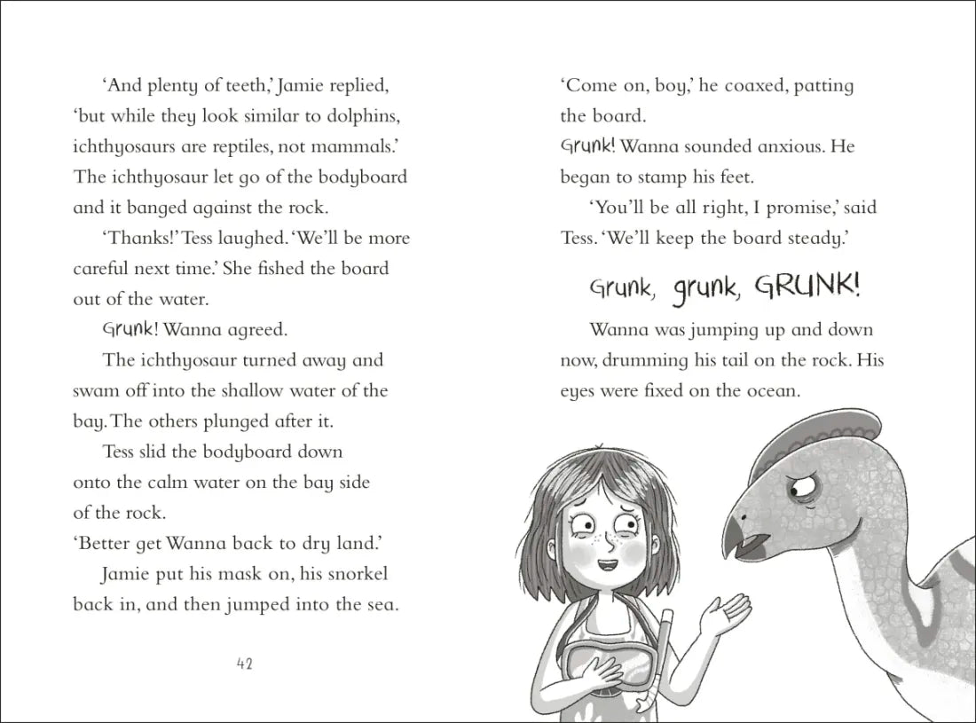 Dinosaur Club: Escaping the Liopleurodon US - Hardback