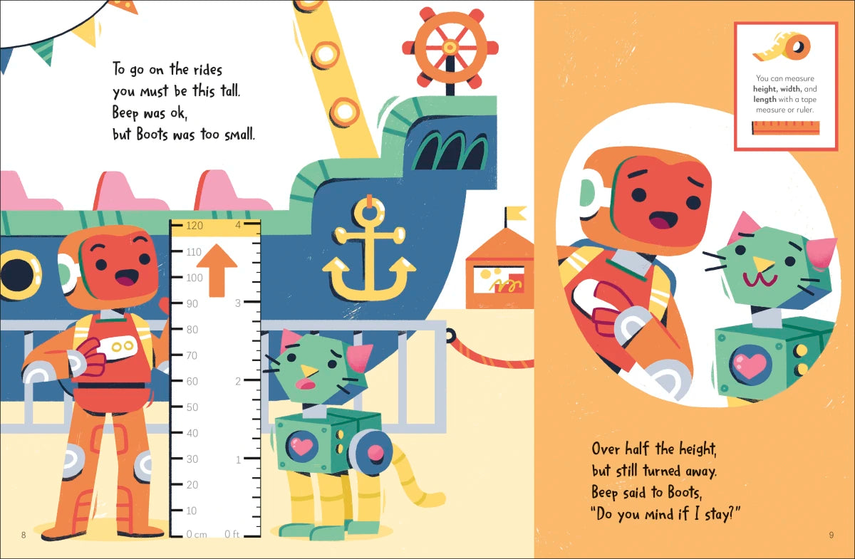 The Math Adventurers: Measure Up US - Hardback