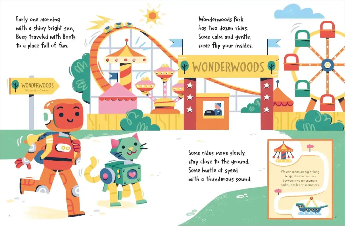 The Math Adventurers: Measure Up US - Hardback