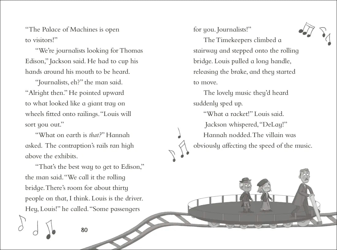 The Timekeepers: Eiffel Tower Emergency US - Paperback / softback