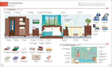 Spanish - English Illustrated Dictionary US - Book
