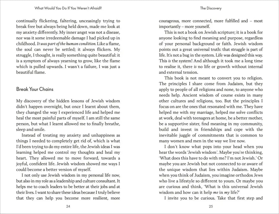 What Would You Do If You Weren't Afraid? US - Paperback / softback