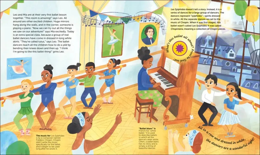 The Very Young Person's Guide to Ballet Music US - Hardback