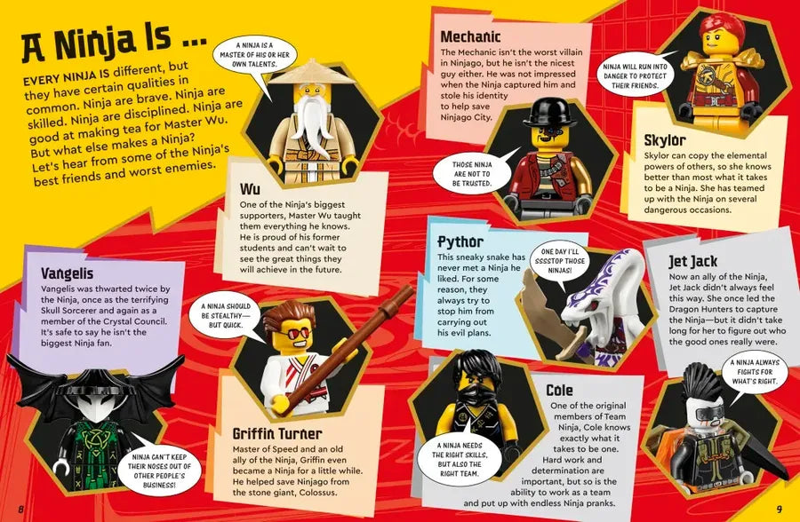 LEGO Ninjago Secret World of the Ninja (Library Edition) US - Hardback