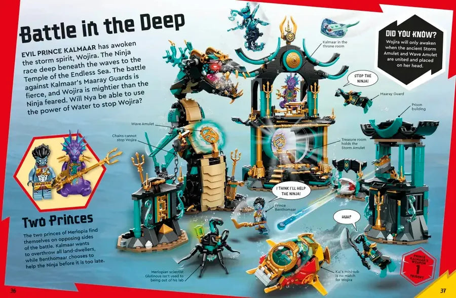 LEGO Ninjago Secret World of the Ninja (Library Edition) US - Hardback