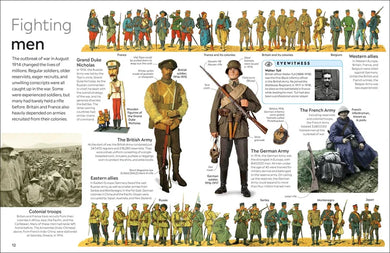 Eyewitness World War I US - Hardback