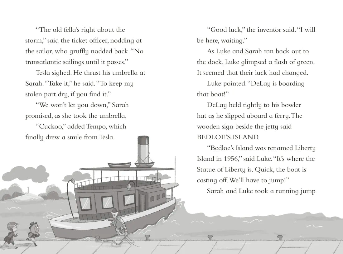 The Timekeepers: The Tesla Trap US - Hardback