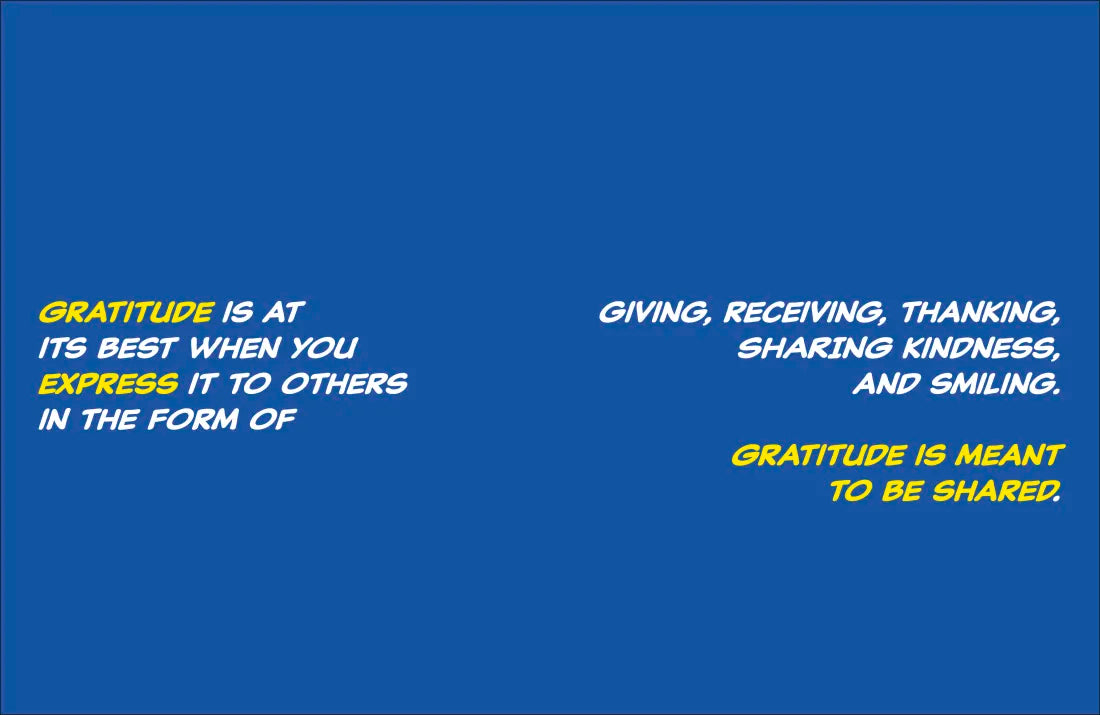 A Kids Book About Gratitude US - Hardback