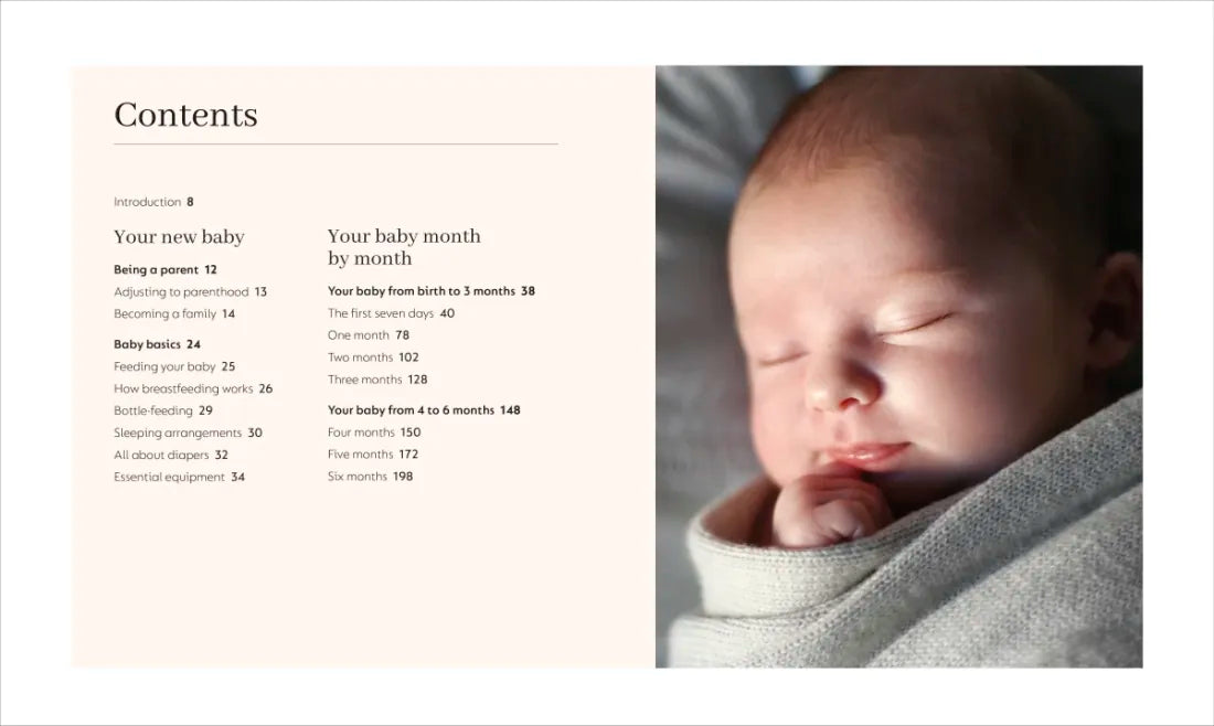 The Month-by-Month Baby Book US - Hardback