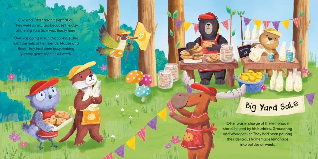 Owl and Otter and the Big Yard Sale US - Paperback / softback