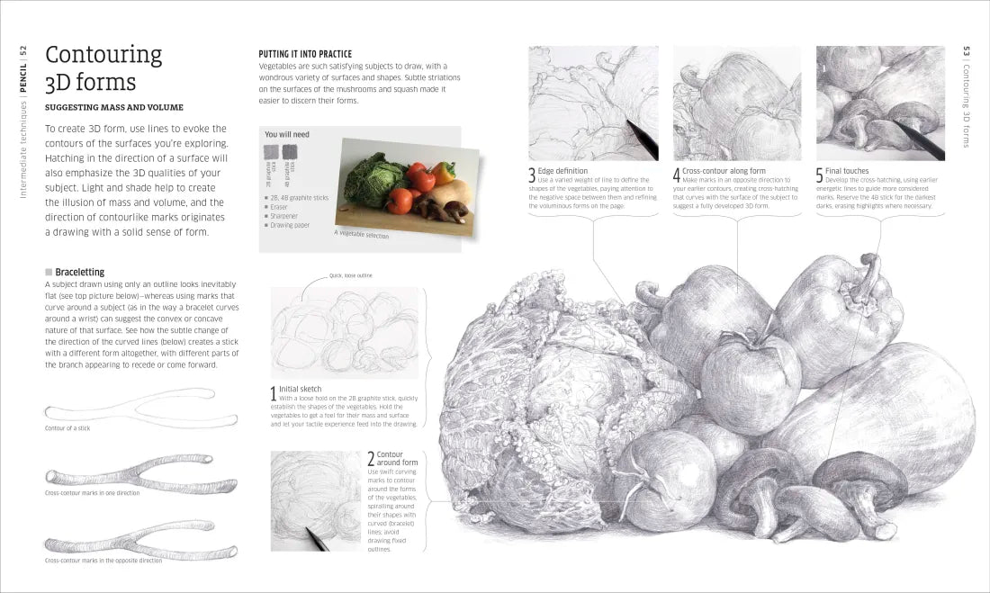 Artist's Drawing Techniques US - Hardback